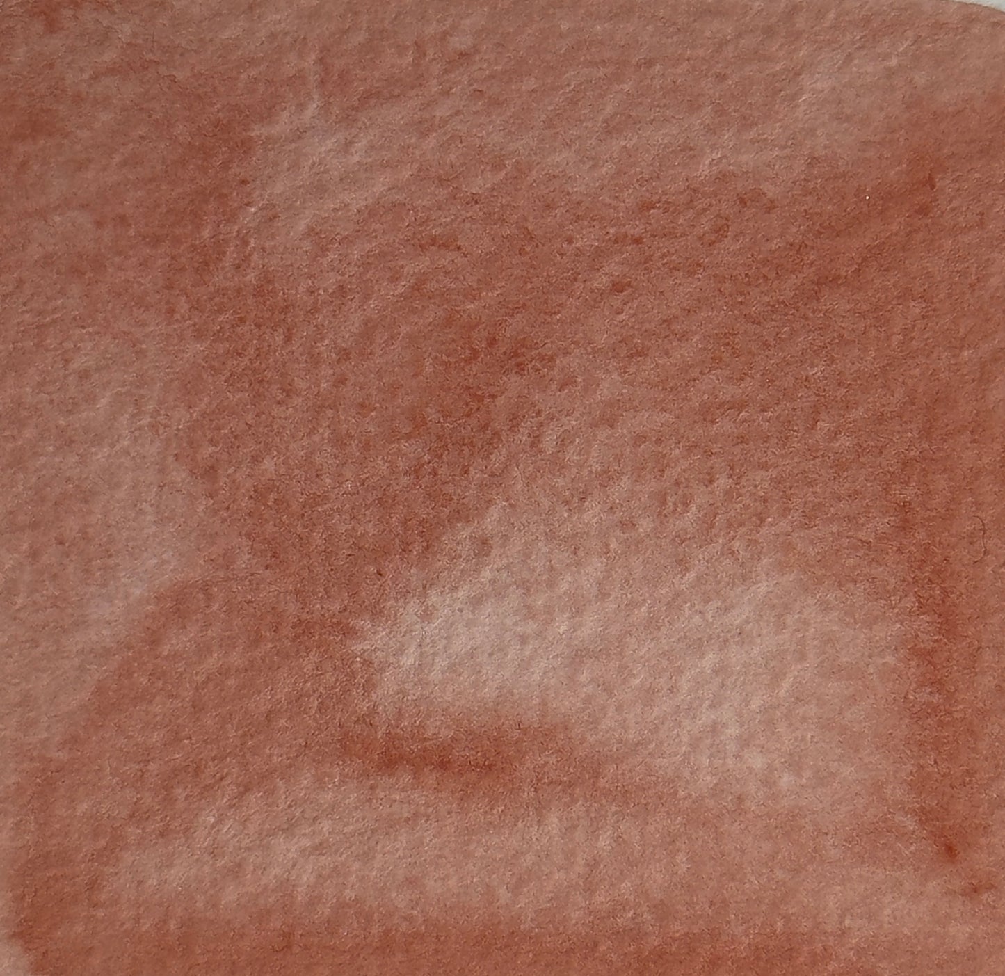Aquarelle artisanale - Bois de rose