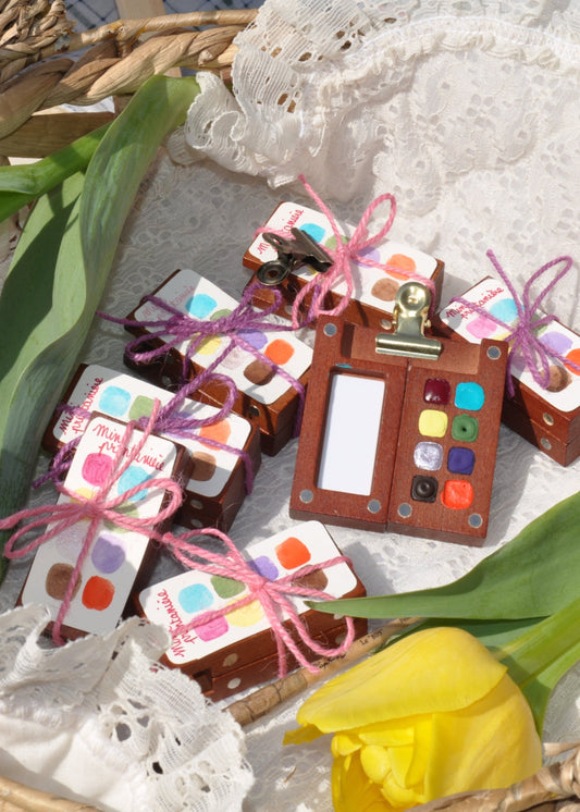 Mini Palette Printanière Artisanale - Atelierbylau