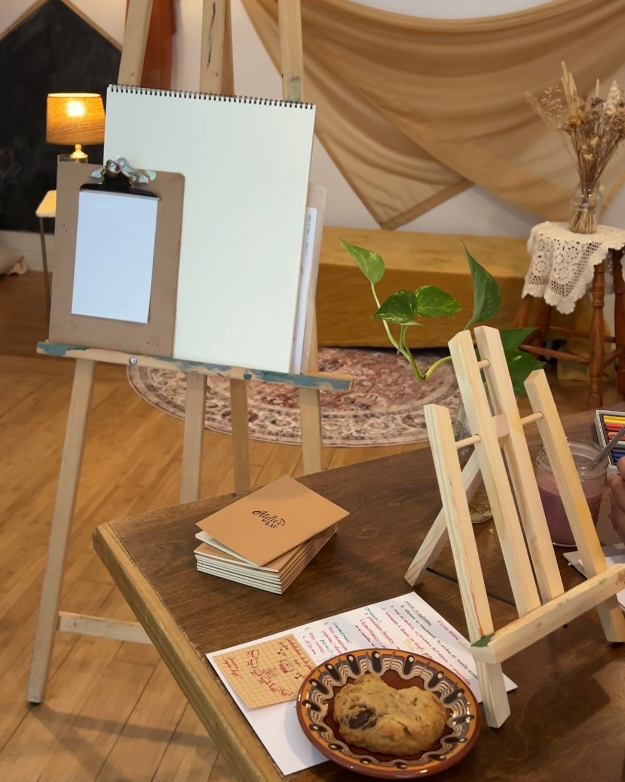 Sessions créatives - Dessin et Aquarelle en 4 cours pour explorer de nouvelles techniques (crayons de bois, aquarelles, fineliners, fusains, pastels)