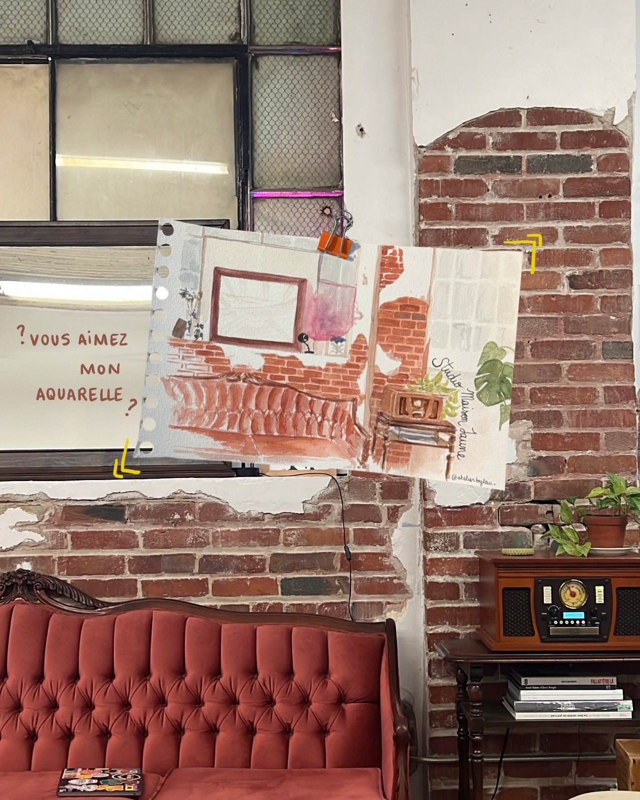 Atelier d’aquarelle - pétales et pigments 🌼