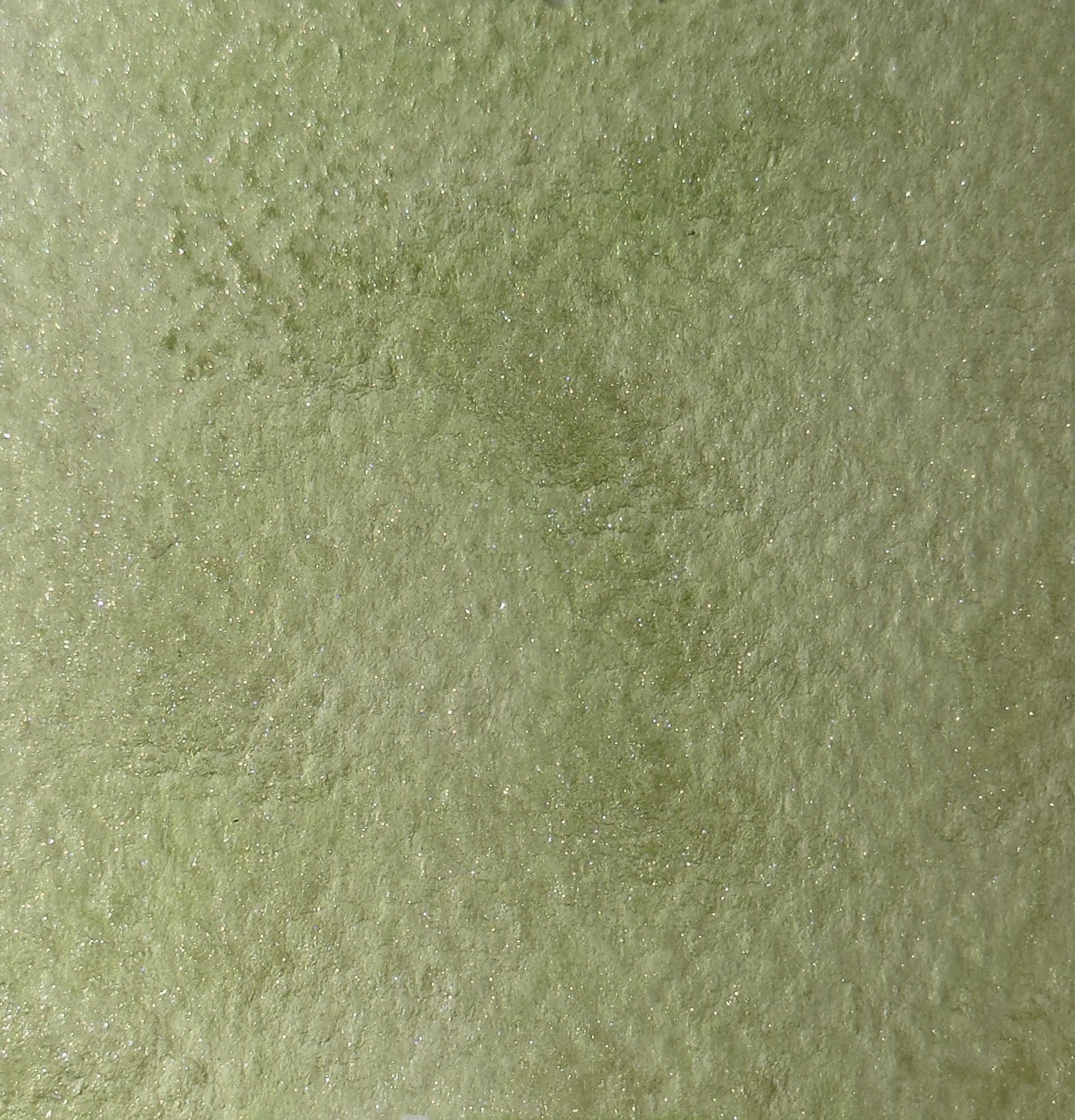 Aquarelle artisanale - Vert pomme scintillant