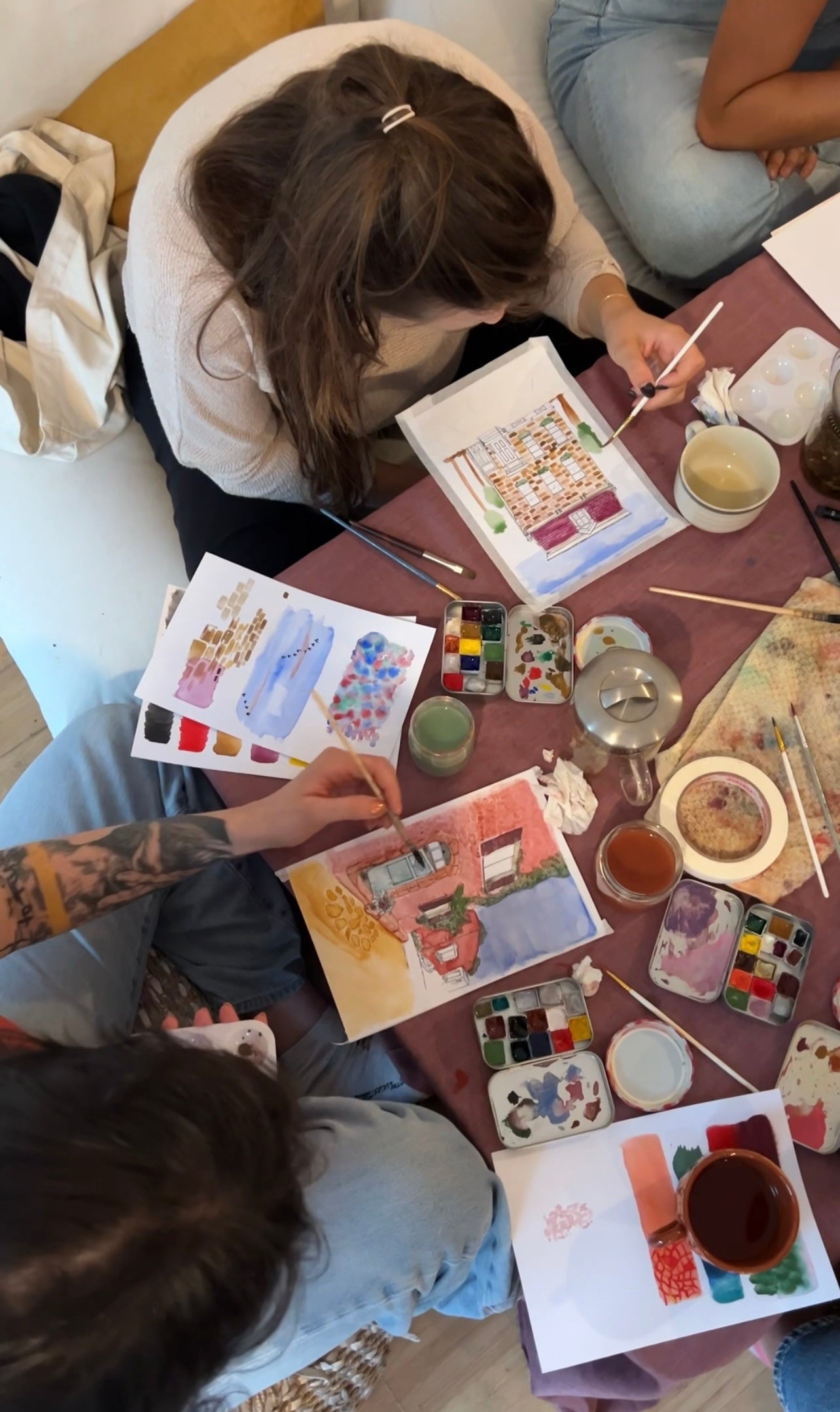 Atelier d’aquarelle - PAYSAGES D’HIVER