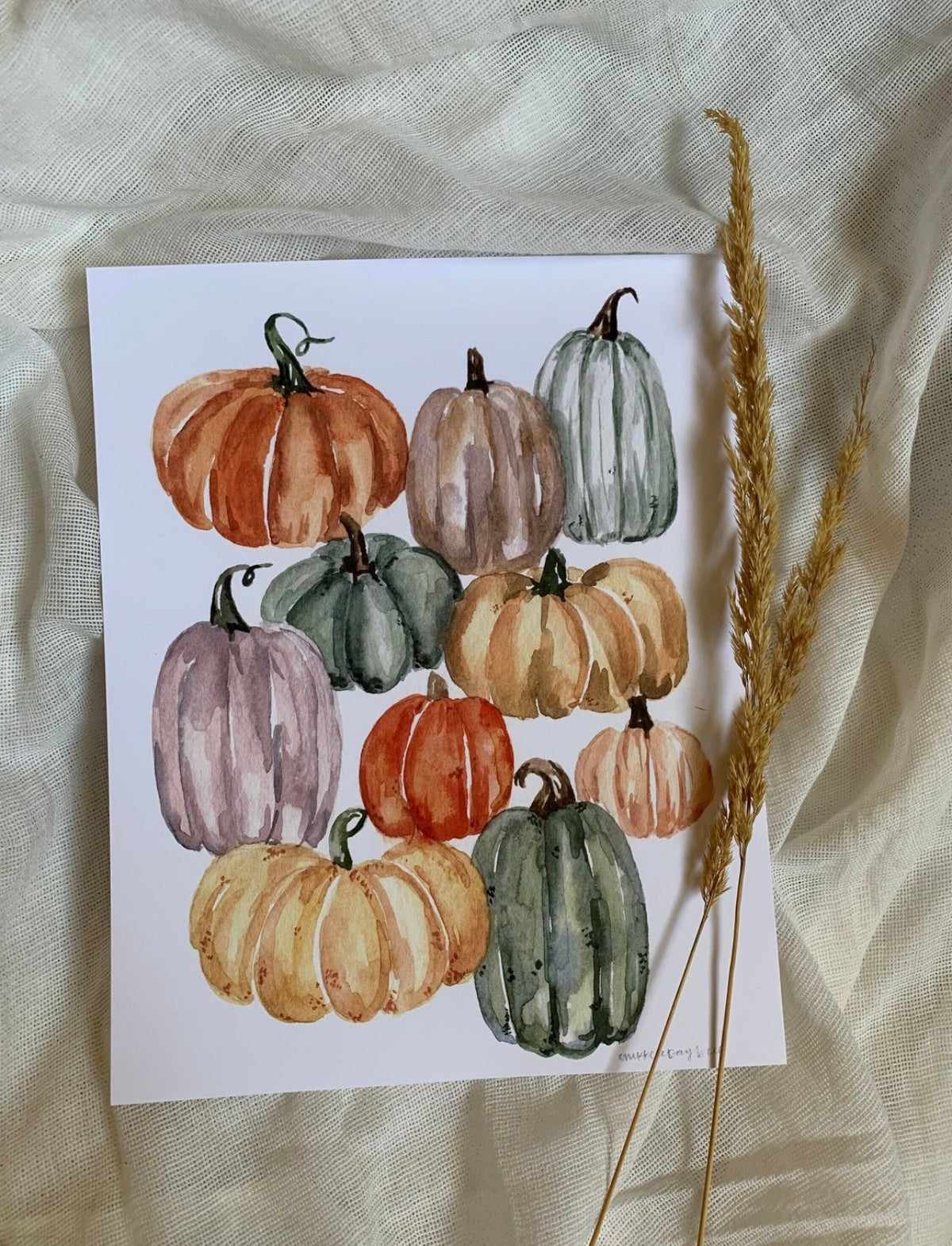 Aquarelle&sip🍂