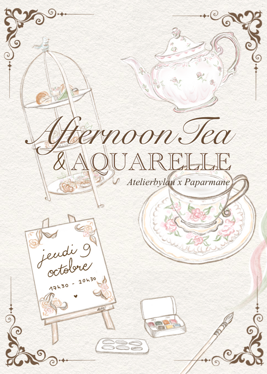 AFTERNOON TEA & AQUARELLE