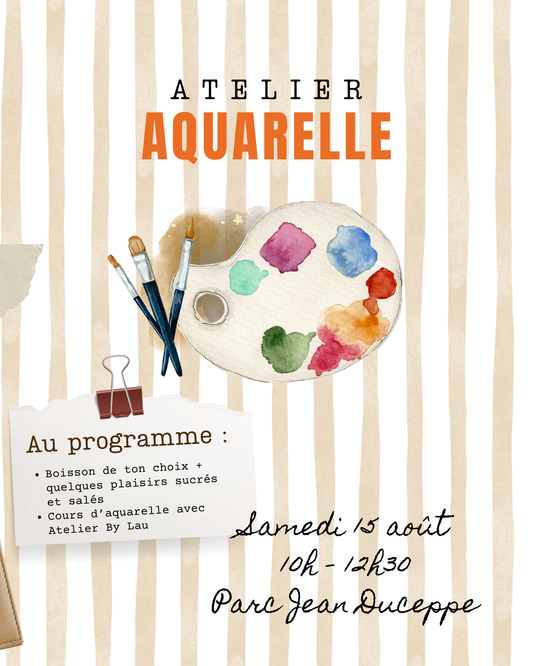 Atelier d’aquarelle X Coffee Club