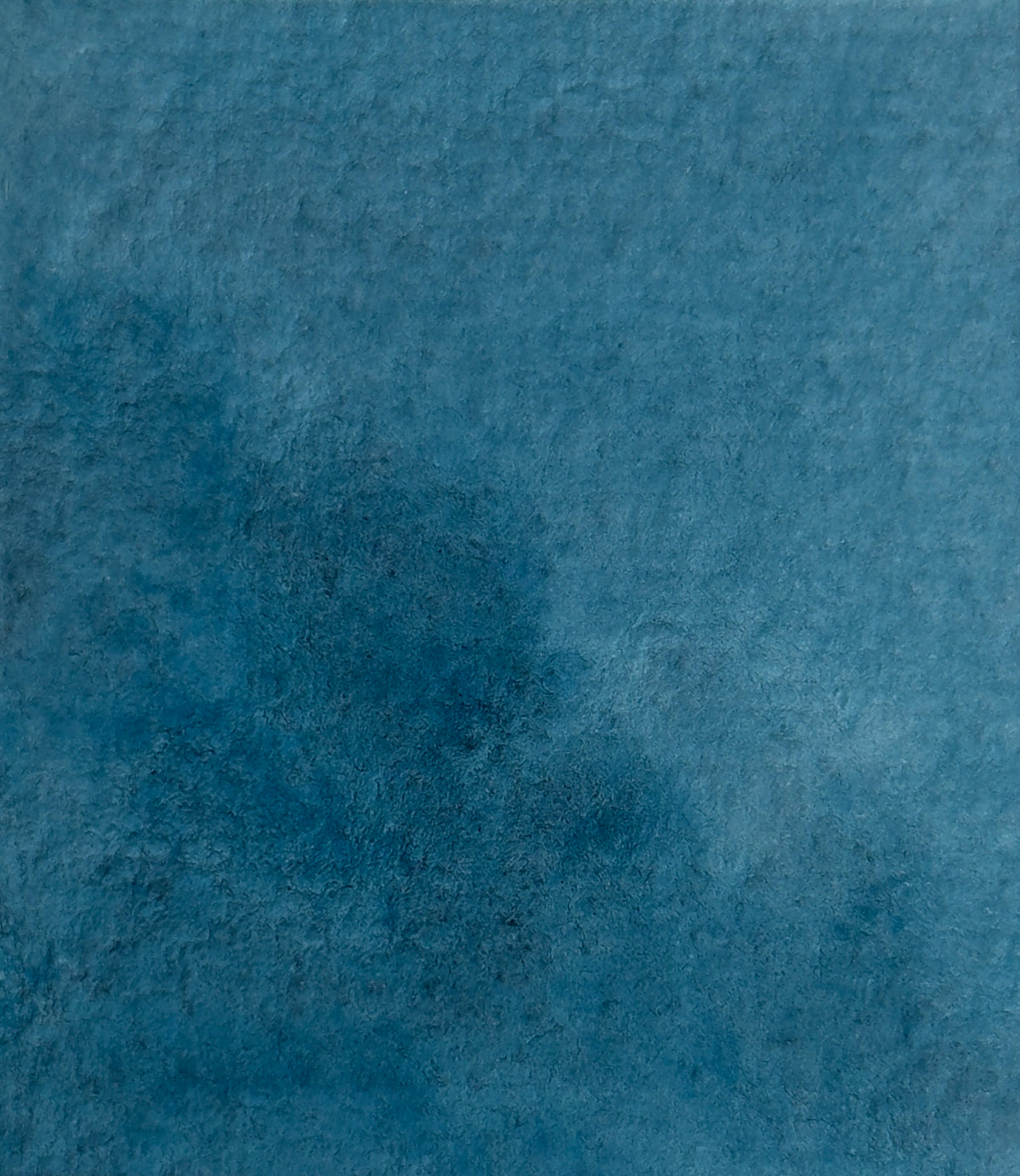 Aquarelle artisanale - Bleu Atlantide
