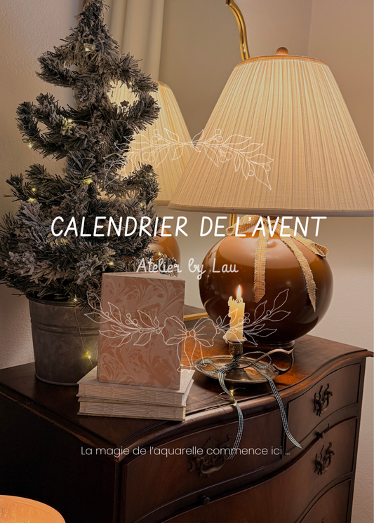 SOLD OUT !!! merci tellement✨ Calendrier de l’Avent Aquarelle Artisanale✨
