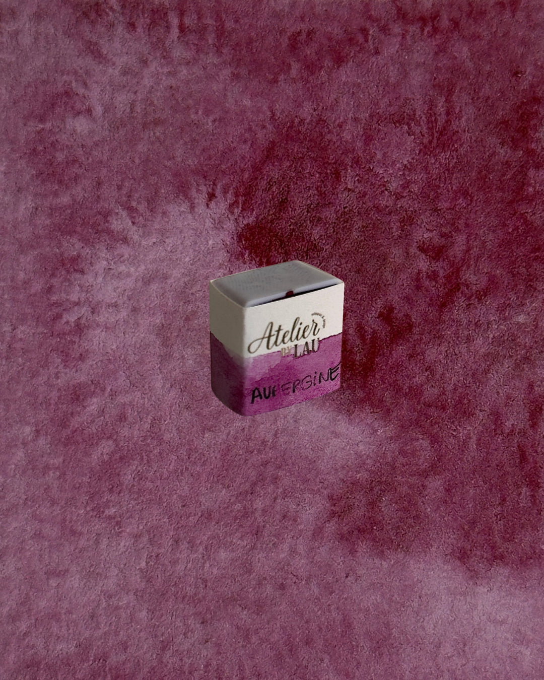 Eggplant Artisan Watercolor Pan - Extra Fine Pigments