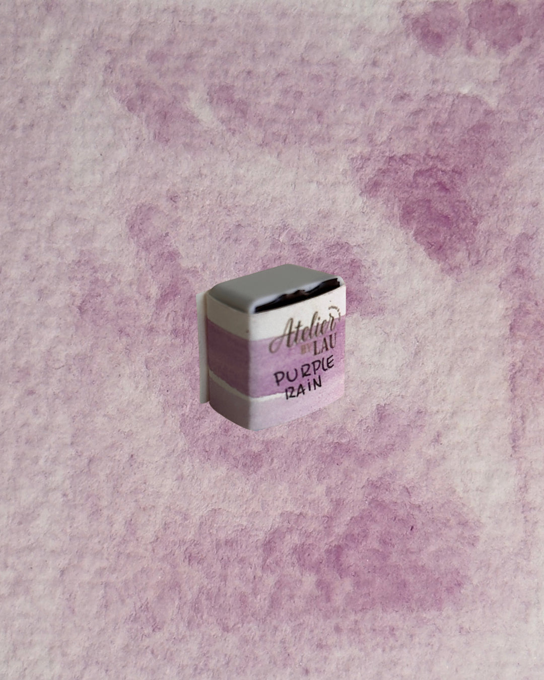 Aquarelle artisanale - Purple Rain