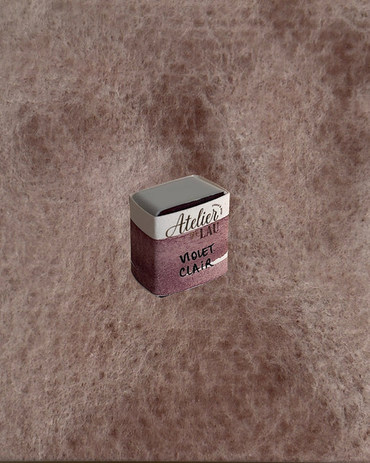 aquarelle artisanale - Violet clair