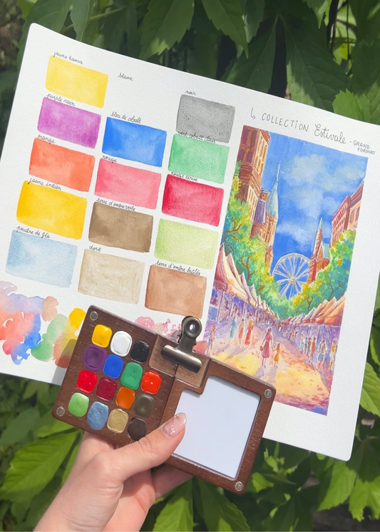 Grande Palette ESTIVALE Artisanale - Atelierbylau