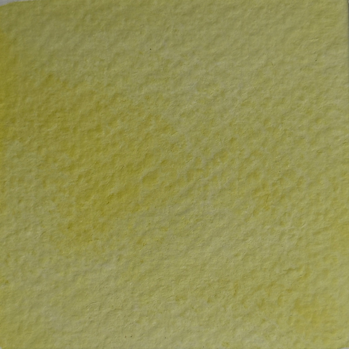 Aquarelle artisanale - Jaune nickel