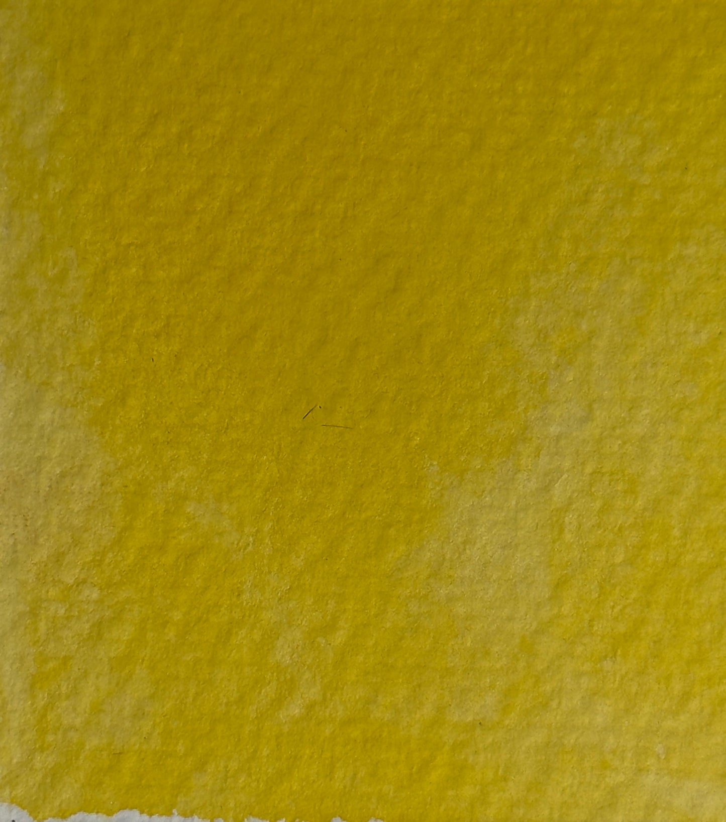 Hansa Yellow artisanal watercolor pan - Extra-fine pigments
