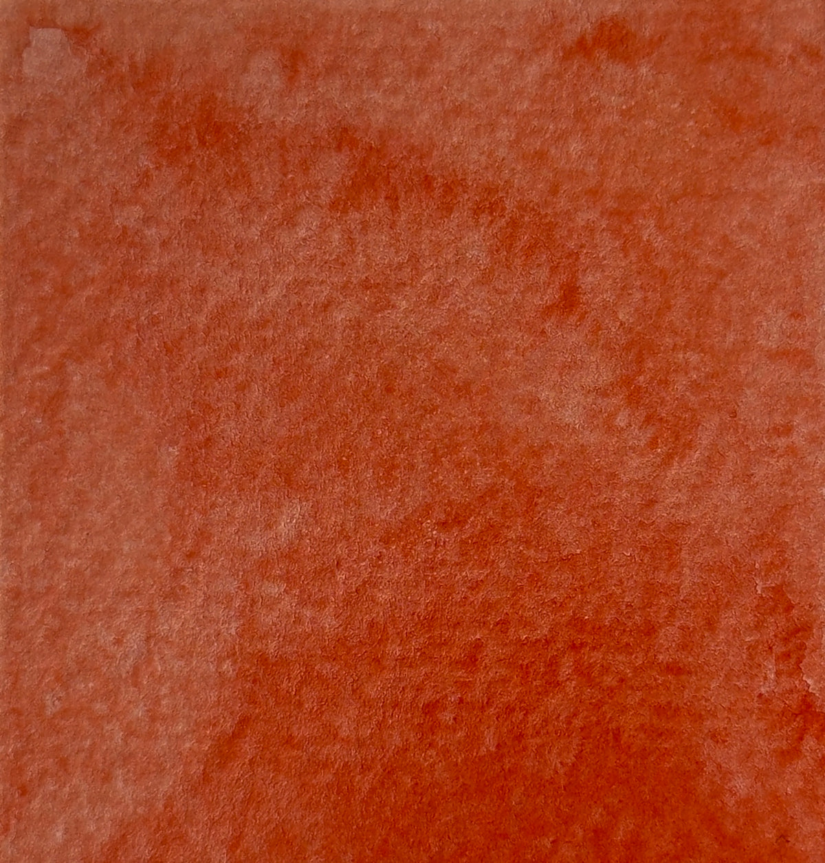 Aquarelle artisanale - Orange