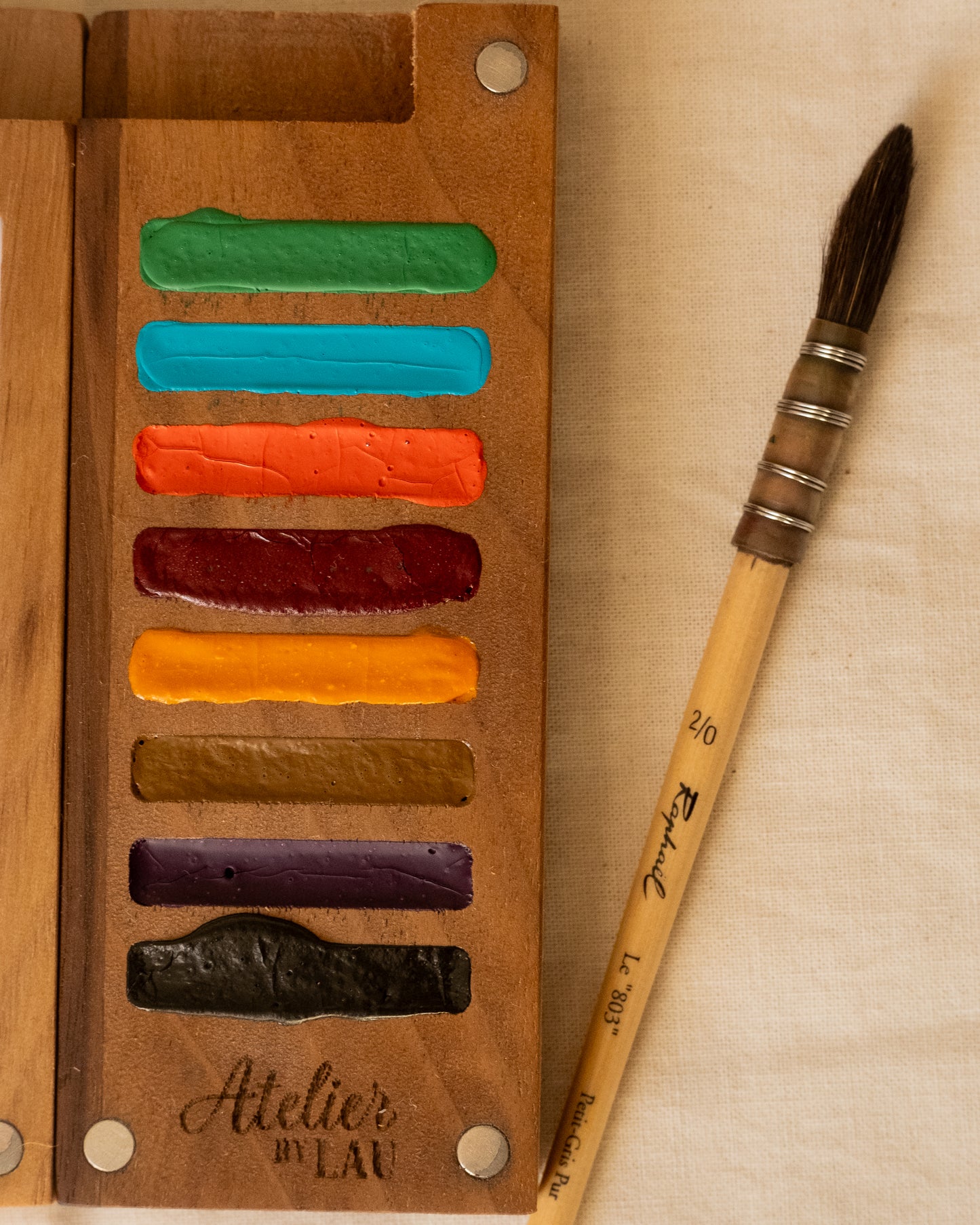 Palette BOTANIQUE Artisanale - Atelierbylau