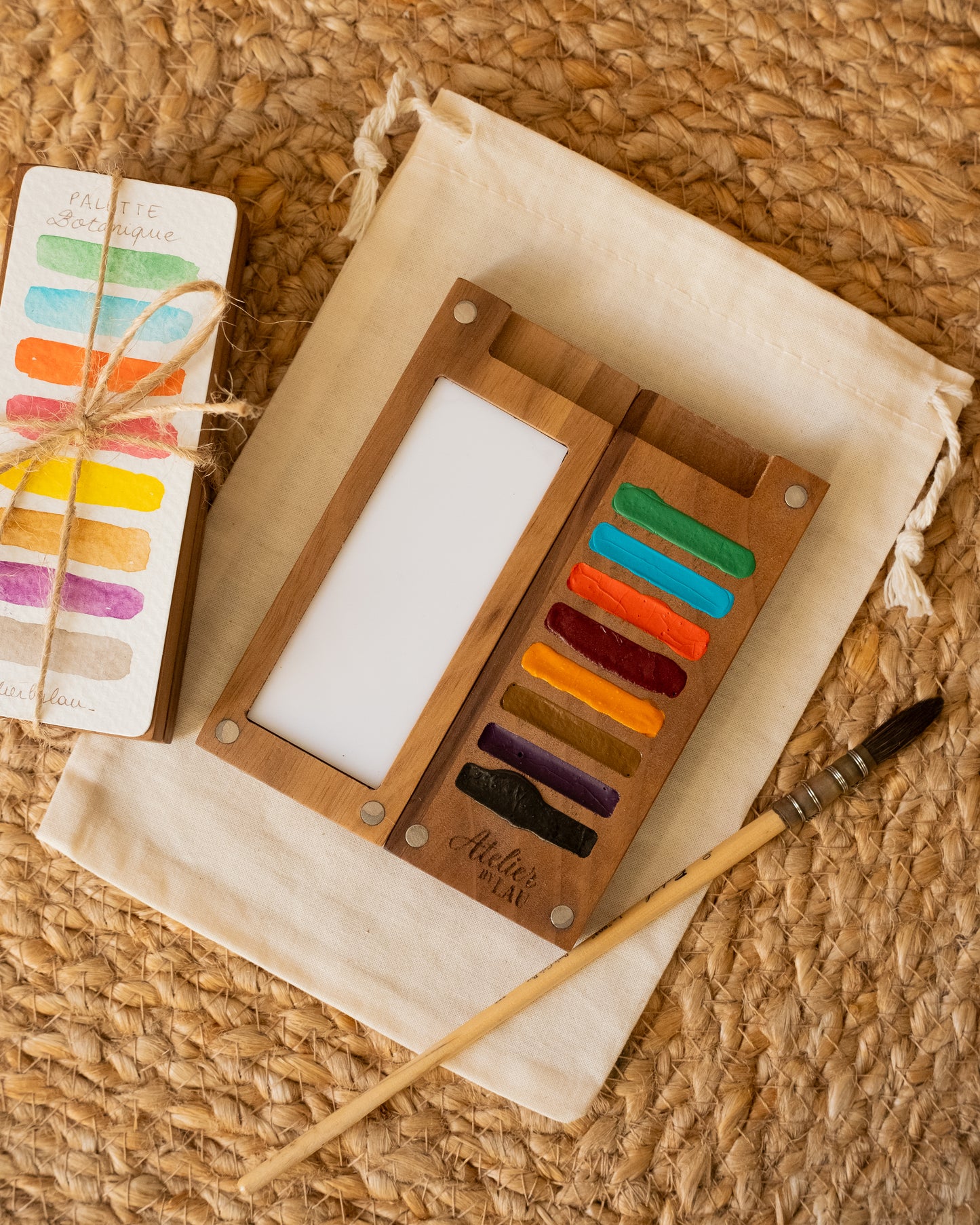 Palette BOTANIQUE Artisanale - Atelierbylau