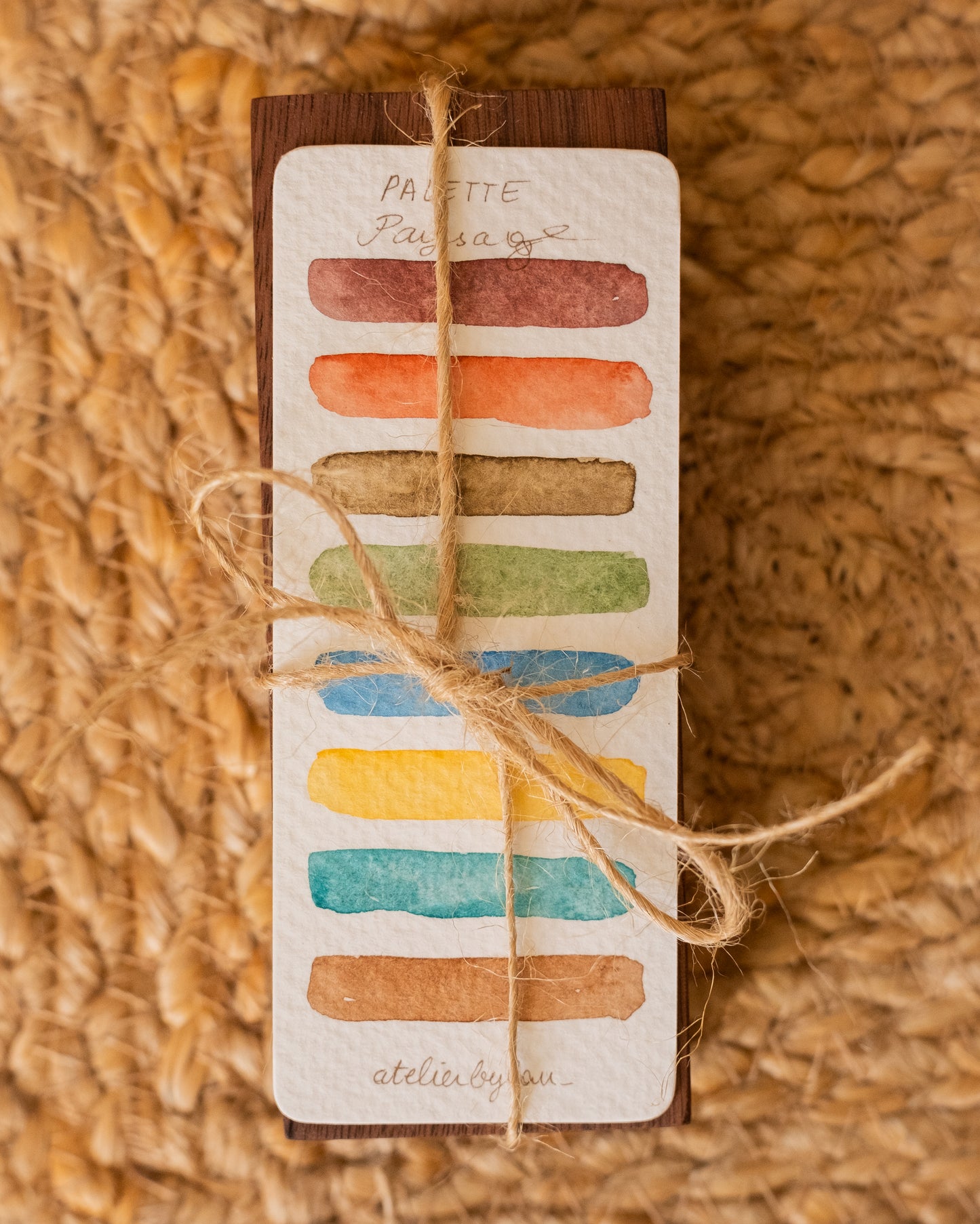 Palette PAYSAGE Artisanale - Atelierbylau