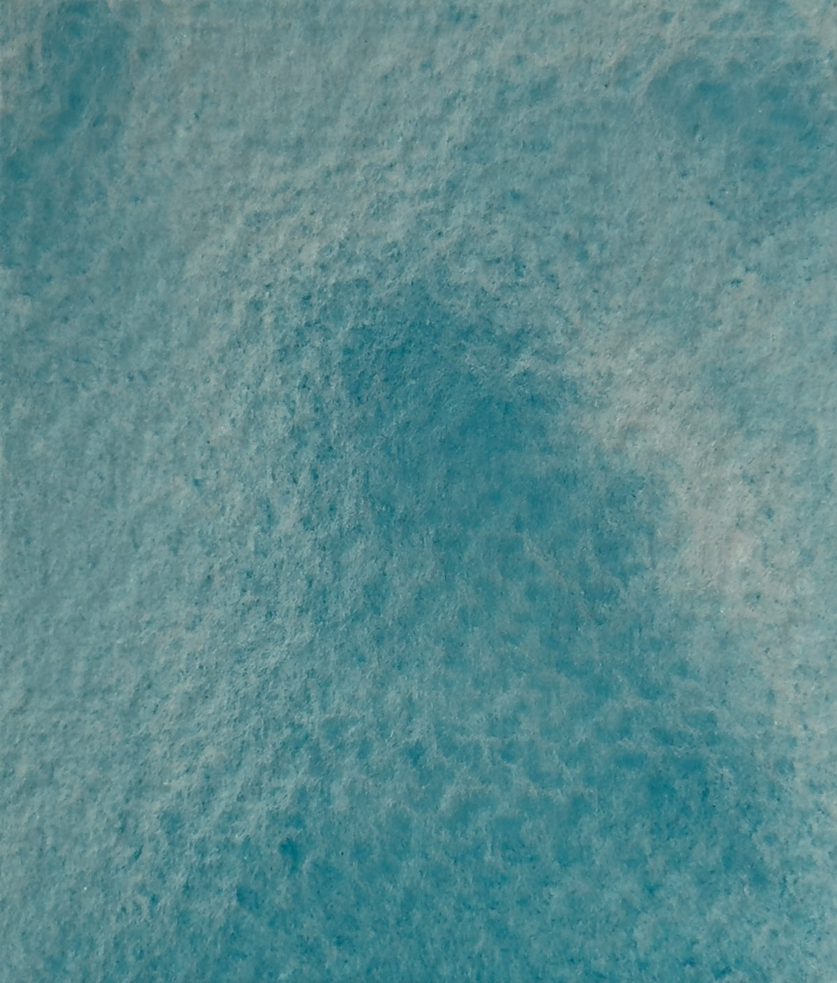 Aquarelle artisanale - Turquoise de cobalt clair