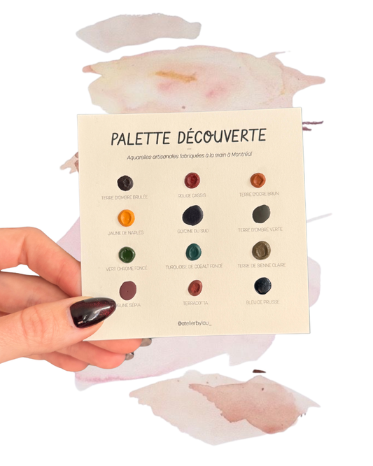 Palette découverte 12 couleurs